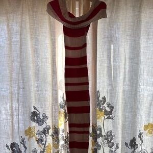 Hera Collection Strapless Dress in Pink and White size small extremely stretchy